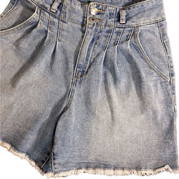 Wild fable Jean shorts highest rise A-line light denim size 2 - Picture 5 of 15